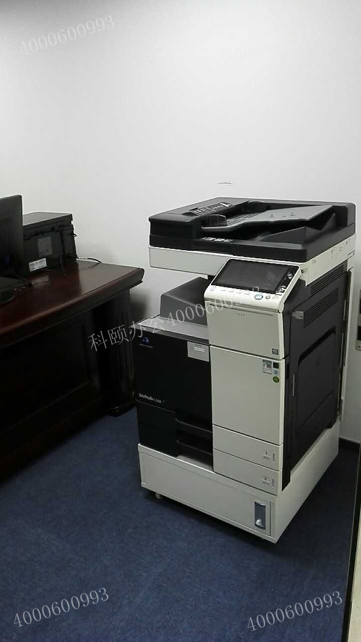 給廣州某外貿(mào)公司安裝柯尼卡美能達(dá)彩色復(fù)印機bizhubC308-科頤辦公