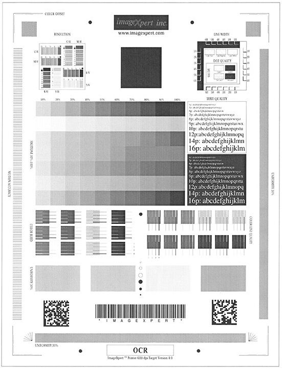 柯尼卡美能達(dá)306 A4打印樣張 -科頤辦公