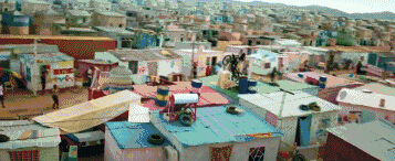 貧民窟追擊戰，毫不畏懼