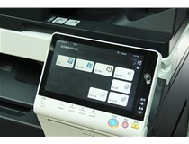 柯尼卡美能達復印機bizhubC658大屏觸控 順暢的操作體驗