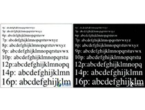 柯尼卡美能達(dá)復(fù)印機(jī)bizhub306質(zhì)量測試 小字佳黑度均勻